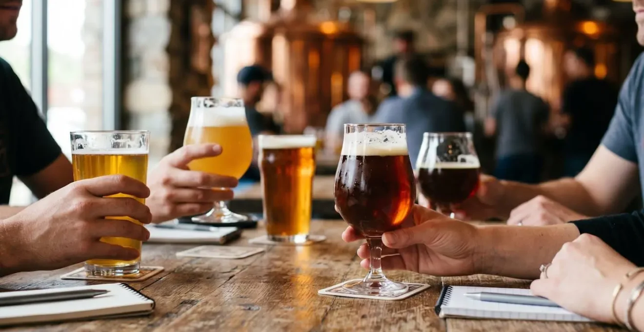 Atelier de dégustation de bière artisanale dans une ambiance conviviale et éducative