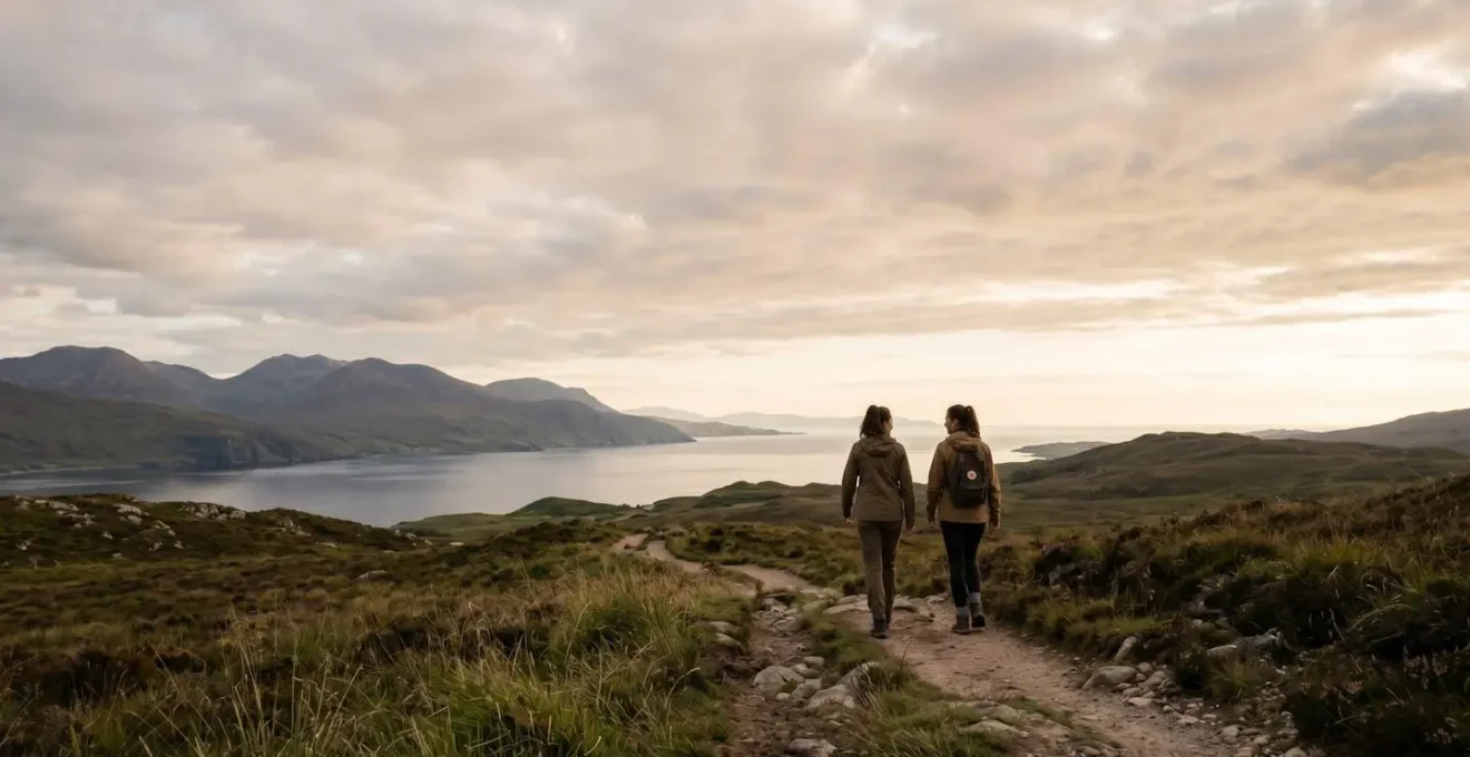 Couple vivant un moment de complicité authentique dans la nature